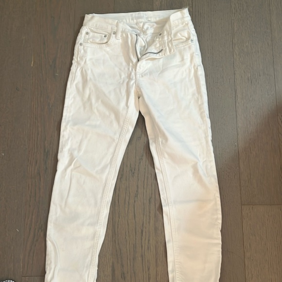Boyish Jeans White Straight Leg - Picture 2 of 4